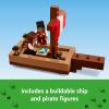 imageLEGO Minecraft The Pirate Ship Voyage Boat Toy Playset for Kids with Squid Camel and Pirate Figures Pirate Toy Building Set for Action RolePlay Minecraft Gift for 8 Year Old Boys and Girls 21259