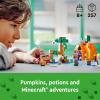 imageLEGO Minecraft The Pumpkin Farm  Building Toy for Kids Age 8  Toy for Boys Girls ampamp Gamers WSteve Minifigure Witch ampamp More  21248