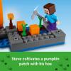 imageLEGO Minecraft The Pumpkin Farm  Building Toy for Kids Age 8  Toy for Boys Girls ampamp Gamers WSteve Minifigure Witch ampamp More  21248