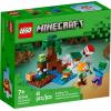 imageLEGO Minecraft The Swamp Adventure 21240 Building Game Construction Toy with Alex and Zombie Figures in Biome Birthday Gift Idea for Kids Ages 8