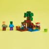 imageLEGO Minecraft The Swamp Adventure 21240 Building Game Construction Toy with Alex and Zombie Figures in Biome Birthday Gift Idea for Kids Ages 8