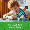 imageLEGO Minecraft The Sword Outpost 21244 Building Toys  Featuring Creeper Warrior Pig and Skeleton Figures Game Inspired Toy for Fun Adventures and Play Gift for Kids Boys and Girls Ages 8