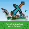 imageLEGO Minecraft The Sword Outpost 21244 Building Toys  Featuring Creeper Warrior Pig and Skeleton Figures Game Inspired Toy for Fun Adventures and Play Gift for Kids Boys and Girls Ages 8