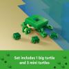 imageLEGO Minecraft The Turtle Beach House Construction Toy Minecraft House Building Set with Turtle Figures Accessories and Characters from The Game Gift for 8 Year Old Gamers Boys and Girls 21254