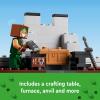 imageLEGO Minecraft The Wolf Stronghold Fortress Playset Video Game Toy for Boys and Girls Action Packed Castle Building Set with Minecraft Minifigures Minecraft Toy Gift for Kids Ages 8 and Up 21261