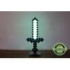 imageMinecraft Diamond Sword 14 Inch USB Desk LED Night Light  Decorative Fun Safe ampamp Awesome Bedside Mood Lamp Toy for Baby Boys Teen Adults ampamp Gamers  Best for Homes Bedroom Living Room Or Office