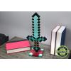 imageMinecraft Diamond Sword 14 Inch USB Desk LED Night Light  Decorative Fun Safe ampamp Awesome Bedside Mood Lamp Toy for Baby Boys Teen Adults ampamp Gamers  Best for Homes Bedroom Living Room Or Office