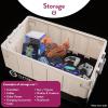 imageNumskull Minecraft 2in1 Toy Storage Box ampamp Folding Chair  Gaming Accessory Organizer with lid and handles for Family Rooms Official Minecraft MerchandisePS5 Inspired