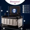 imageNumskull Minecraft 2in1 Toy Storage Box ampamp Folding Chair  Gaming Accessory Organizer with lid and handles for Family Rooms Official Minecraft MerchandiseHogwarts Legacy