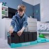 imageNumskull Minecraft 2in1 Toy Storage Box ampamp Folding Chair  Gaming Accessory Organizer with lid and handles for Family Rooms Official Minecraft MerchandiseFortnite