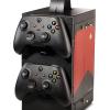 imageNumskull Official Minecraft Gaming Accessory Locker ampamp Storage Stand  Holds 10 GamesDVDs 4 Controllers Headset and Accessories  Durable ampamp Compact Organizer  Official Minecraft MerchandiseStar Trek Red