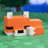 imagePaladone Minecraft Cute Fox Night Light Soft Orange Glow Officially Licensed Minecraft Decor and Desk Lamp for Gaming Room or Kids and Tween Bedroom