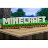 imagePaladone Minecraft Logo Light  Battery or USB Operated  2 Light Modes  Officially Licensed MerchandiseWhiteBrownGreen