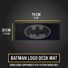 imagePaladone Minecraft Mining World Large Gaming Mouse Pad for Desk Keyboard Mousepad NonSlipBatman Logo