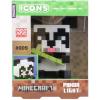 imagePaladone Minecraft Officially Licensed Panda Free Standing Desk Light Gaming Room Decor and Merchandise for Boys and Girls Nightlight Gift Accessory for Playroom and Bedroom