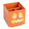 imagePaladone Minecraft Panda Desktop Organizer  Cute Tidy Stationery Accessory For Pens Pencils ampamp Markers with Trinket Tray ampamp Phone StandBlack