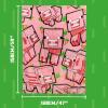 imagePaladone Minecraft Pig 2in1 Cushion Blanket  Officially Licensed Microsoft Travel Blanket Foldable Soft Fluffy Throw Gamer Living Room or Bedroom Decor 120cm x 150cm