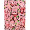 imagePaladone Minecraft Pig 2in1 Cushion Blanket  Officially Licensed Microsoft Travel Blanket Foldable Soft Fluffy Throw Gamer Living Room or Bedroom Decor 120cm x 150cm
