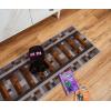 imageUkonic Minecraft Train Rail Area Rug  Indoor Floor Mat Accent Rugs for Living Room and Bedroom Home Decor for Kids Playroom  Video Game Gifts and Collectibles  20 x 60 Inches