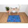 imageUkonic Minecraft Underwater Printed Area Rug  Indoor Floor Mat Accent Rugs for Living Room and Bedroom Home Decor for Kids Playroom  Video Game Gifts and Collectibles  60 x 39 Inches Blue