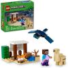 imageLEGO Minecraft Steves Desert Expedition Building Toy Biome with Minecraft House and Action Figures Minecraft Gift for Independent Play Gaming Playset for Boys Girls and Kids Ages 6 and Up 21251