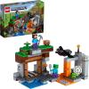 imageLEGO Minecraft The Abandoned Mine Building Toy 21166 Zombie Cave with Slime Steve ampamp Spider Figures Gift idea for Kids Boys and Girls Age 7 Plus