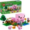 imageLEGO Minecraft The Baby Pig House Toy Figures and Playset  Building Minecraft Toy for Kids Boys and Girls Ages 7  Gift for Birthdays  with 2 Minifigures for Pretend Play  21268