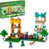 imageLEGO Minecraft The Crafting Box 40 21249 Building Toy Set CustomBuild Playset Featuring Classic Bricks Figures and Game Accessories Model Guides Spark Creativity for 8 Year Old KidsStandard Packaging