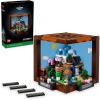 imageLEGO Minecraft The Crafting Table Collectible Video Game Building Set with Minecraft Figures Mobs and Biomes 15 Year Anniversary Model Build and Display Minecraft Gift for Adults 21265