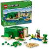 imageLEGO Minecraft The Turtle Beach House Construction Toy Minecraft House Building Set with Turtle Figures Accessories and Characters from The Game Gift for 8 Year Old Gamers Boys and Girls 21254