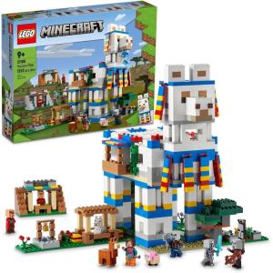 imageLEGO Minecraft The Llama Village Farm House Toy Building Set 21188 Minecraft Gift Idea for Kids Boys Girls Age 9 Years Old Create a Minecraft Village with 6 Customizable Buildings and MinifiguresFrustrationFree Packaging
