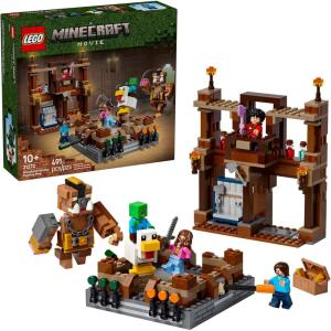 imageLEGO Minecraft Woodland Mansion Fighting Ring  Building Toy for Kids Age 10  Includes Steve Garrett ampamp Henry Minecraft Figures Plus a Chicken Jockey ampamp More  Birthday Gift Idea for Fans  21272
