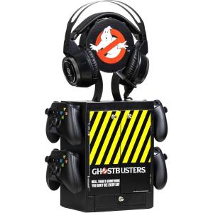 imageNumskull Official Minecraft Gaming Accessory Locker ampamp Storage Stand  Holds 10 GamesDVDs 4 Controllers Headset and Accessories  Durable ampamp Compact Organizer  Official Minecraft MerchandiseGhostbusters