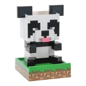 imagePaladone Minecraft Panda Desktop Organizer  Cute Tidy Stationery Accessory For Pens Pencils ampamp Markers with Trinket Tray ampamp Phone StandMulticolor