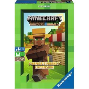imageRavensburger Minecraft Builders ampamp Biomes  Farmers Market Expansion Strategy Board Game Ages 10 ampamp Up  Amazon Exclusive