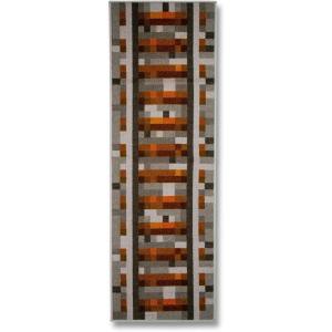 imageUkonic Minecraft Train Rail Area Rug  Indoor Floor Mat Accent Rugs for Living Room and Bedroom Home Decor for Kids Playroom  Video Game Gifts and Collectibles  20 x 60 Inches