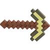 imageMattel Minecraft RolePlay Battle Toy Accessory Collection with Pixelated Design Gold Pickaxe