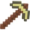 imageMattel Minecraft RolePlay Battle Toy Accessory Collection with Pixelated Design Gold Pickaxe