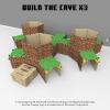imageMinecraft Explorer Kit  Build Minecraft in The Real World  Endless Play for Ages 8 and Up  Build Forts Mazes Tunnels and More  Durable Reusable and Made in USA 3 Pack3 Pack
