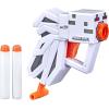 imageNerf MicroShots Minecraft Ghast Mini Blaster Includes 2 Official Elite Darts Christmas Stocking Stuffers Minecraft Ghast Mob Design