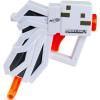 imageNerf MicroShots Minecraft Ghast Mini Blaster Includes 2 Official Elite Darts Christmas Stocking Stuffers Minecraft Ghast Mob Design