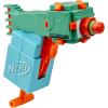 imageNerf MicroShots Minecraft Guardian Mini Blaster Minecraft Guardian Mob Design Includes 2 Official Elite Darts Priming Handle