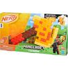 imageNerf Minecraft Firebrand Dart Blasting Axe 6 Nerf Elite Foam Darts Design Inspired by Minecraft Axe in The Game Pull Down Priming Minecraft Toys
