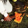 imageNerf Minecraft Firebrand Dart Blasting Axe 6 Nerf Elite Foam Darts Design Inspired by Minecraft Axe in The Game Pull Down Priming Minecraft Toys