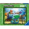 imageRavensburger Minecraft Mosaic  1000 Piece Jigsaw Puzzle for Kids and Adults  Unique Softclick Technology  Vibrant GlareFree Imagery  FSC Certified EcoFriendly MaterialOriginal Packaging