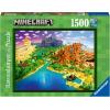 imageRavensburger World of Minecraft 1500 Piece Jigsaw Puzzle for Adults  17189  Every Piece is Unique Softclick Technology Means Pieces Fit Together PerfectlyOriginal Packaging
