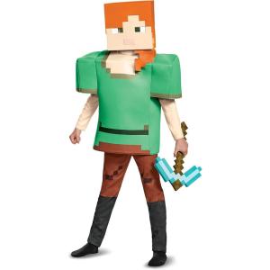 imageAlex Deluxe Minecraft Costume Multicolor Medium 78L 1012