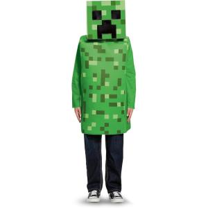 imageCreeper Classic Minecraft Costume Green Medium 78L 1012