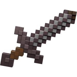 imageMinecraft Toys Deluxe Netherite Sword Kidsized MinecraftGame Roleplay Accessory Gifts for Kids and Fans