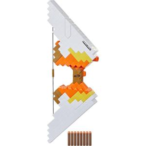 imageNerf Minecraft Sabrewing Motorized Blaster Bow 8 Elite Darts 8Dart Clip Electric Full Auto Toy Foam Blasters Minecraft Toys for 8 Year Old Boys and Girls and UpFrustrationFree Packaging